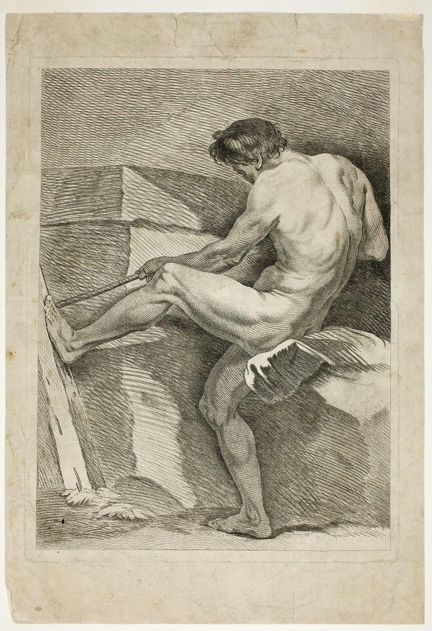 Figure, from Six Academic Figures by Carle van Loo