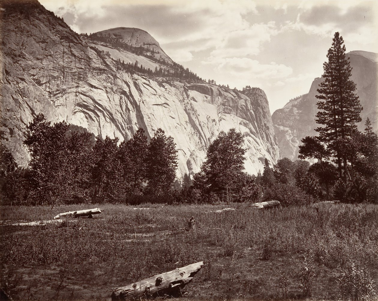 North Dome, 3,725 Feet, Yosemite, ca. 1872, Printed ca. 1876 by Carleton E. Watkins.