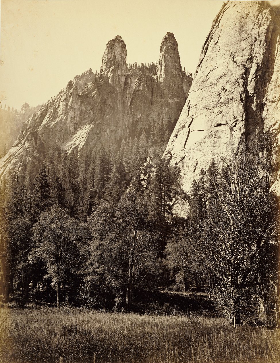 Cathedral Spires by Carleton Watkins