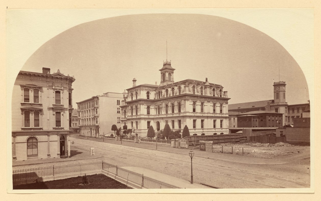 [Lincoln School 5th St., S.F.] by Carleton Watkins