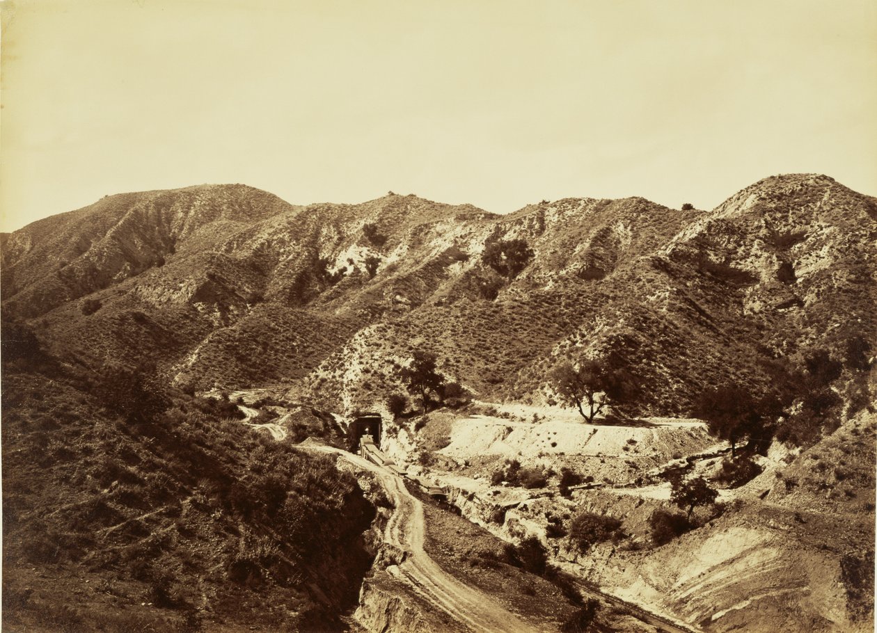 San Fernando Tunnel, S.P.R.R. by Carleton Watkins