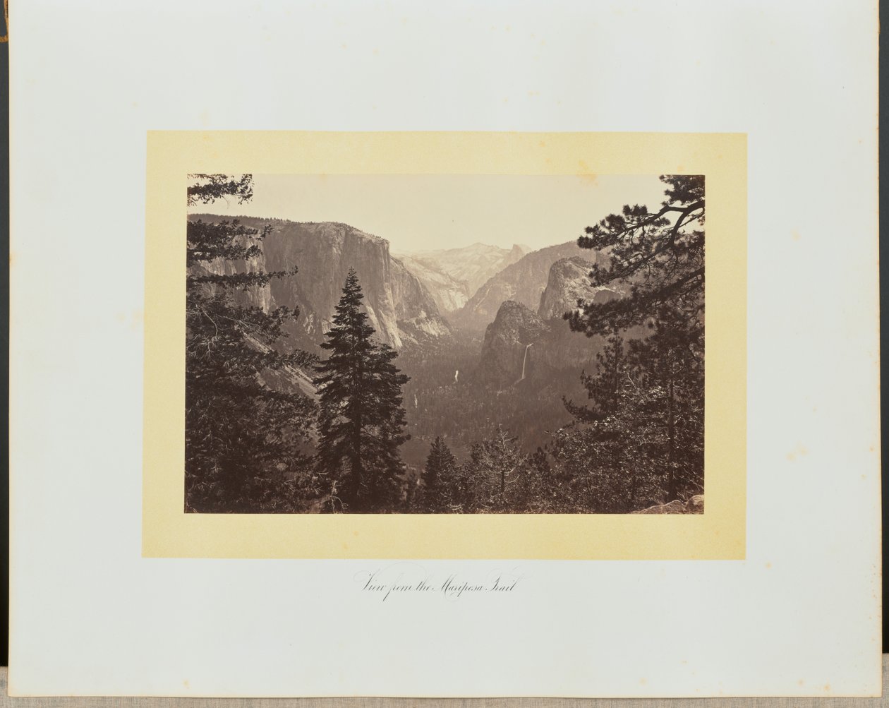 View from the Mariposa Trail by Carleton Watkins
