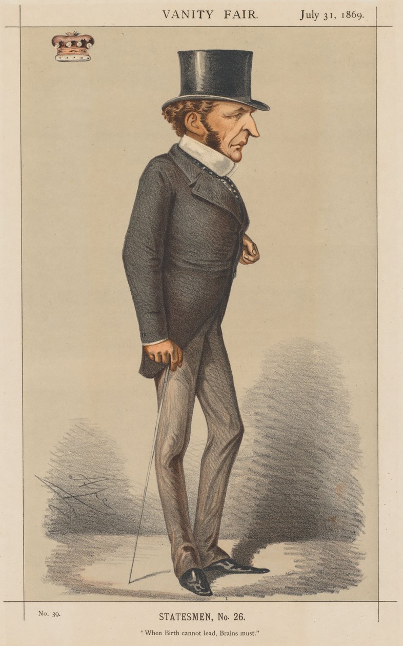 Vanity Fair: Statesman No. 26 When Birth Cannot Lead, Brains Must by Carlo