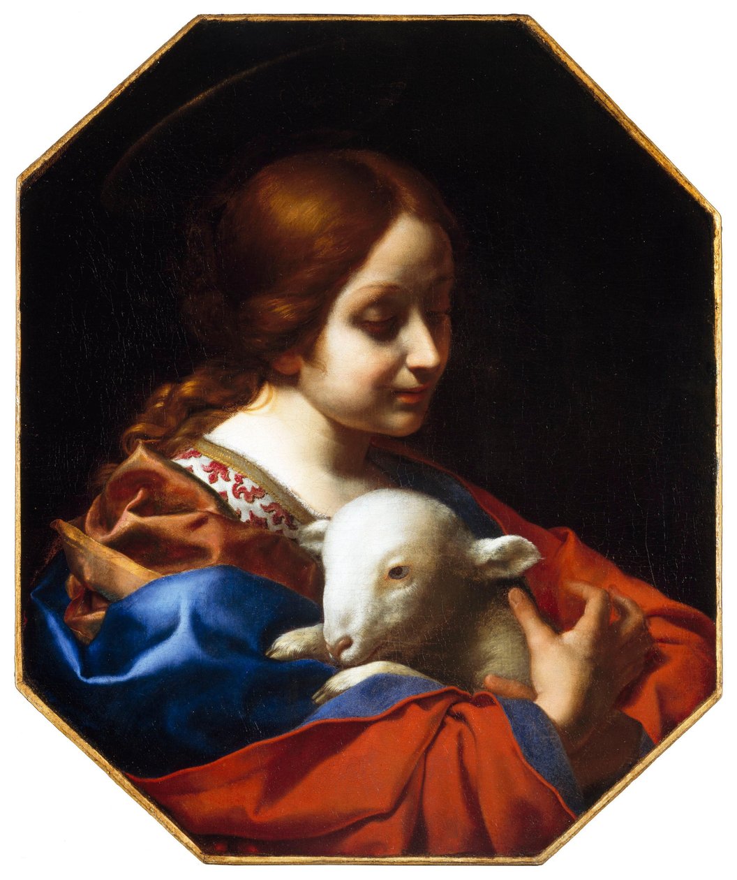 Saint Agnes by Carlo Dolci