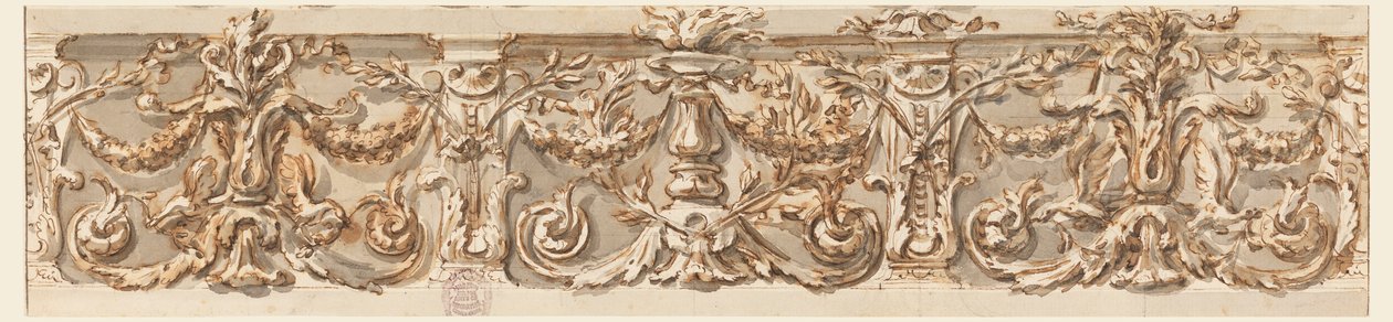 Design for a Frieze, ca. 1770 by Carlo Marchionni