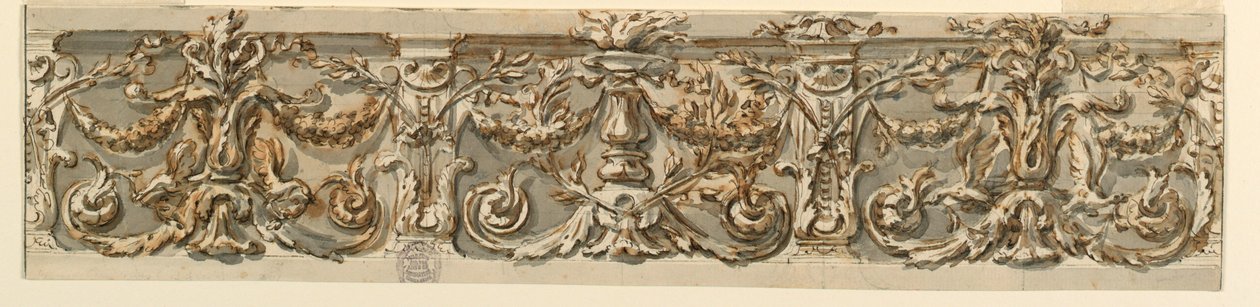 Design for a Frieze, ca. 1770 by Carlo Marchionni