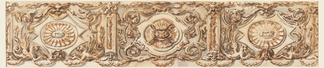 Design for a Frieze, ca. 1770 by Carlo Marchionni