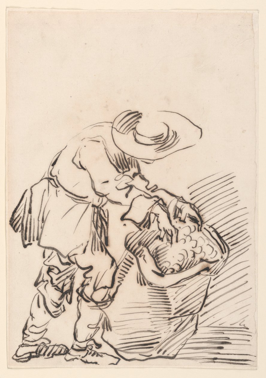 Working Peasant, 1728-78 by Carlo Marchionni