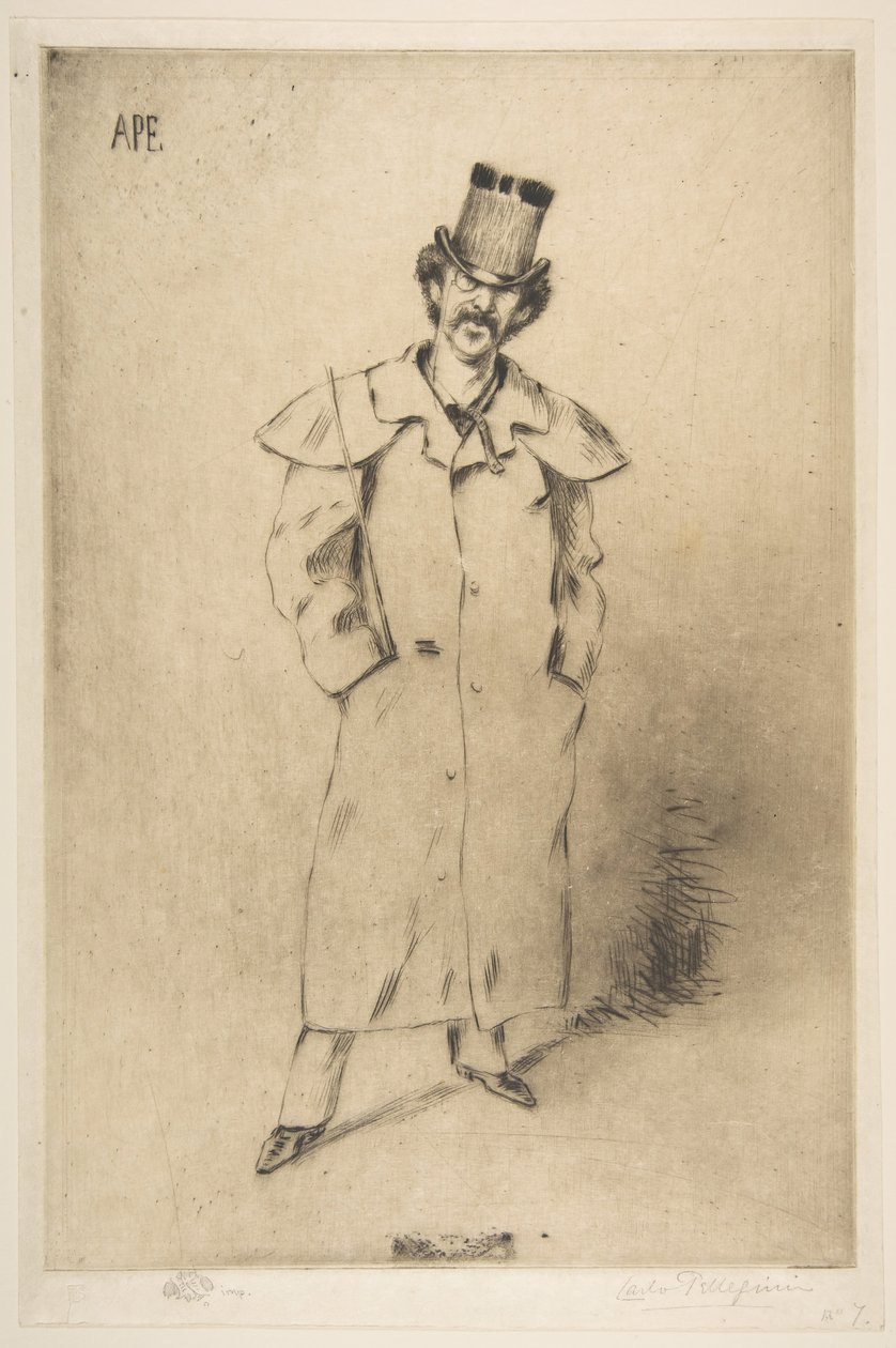 James McNeill Whistler by Carlo Pellegrini