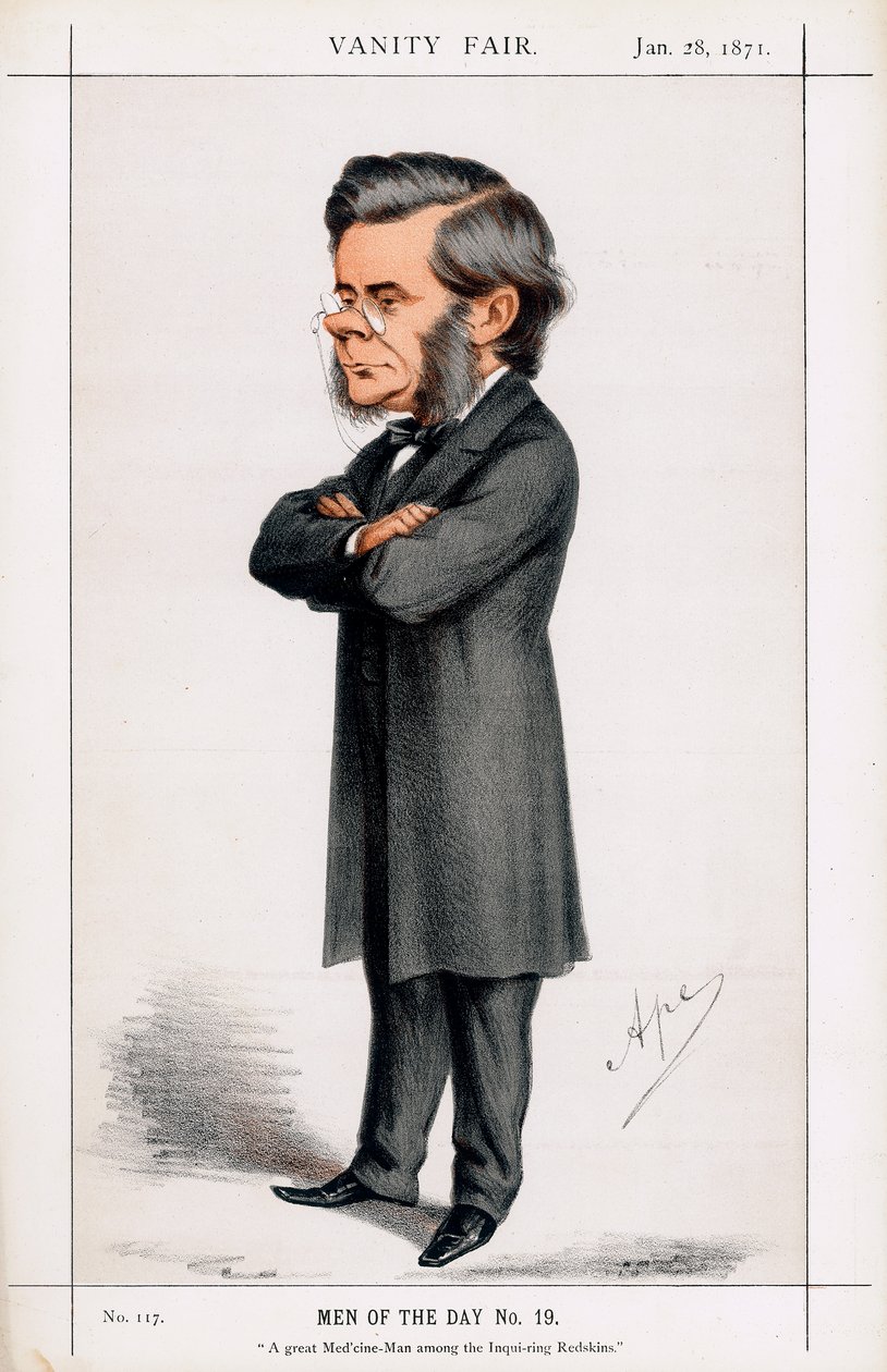 Thomas Henry Huxley, British biologist by Carlo Pellegrini