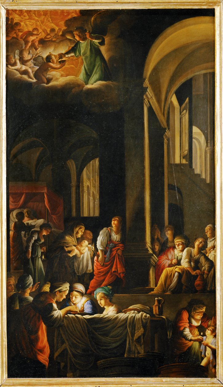 Birth of the Virgin Mary by Carlo Saraceni