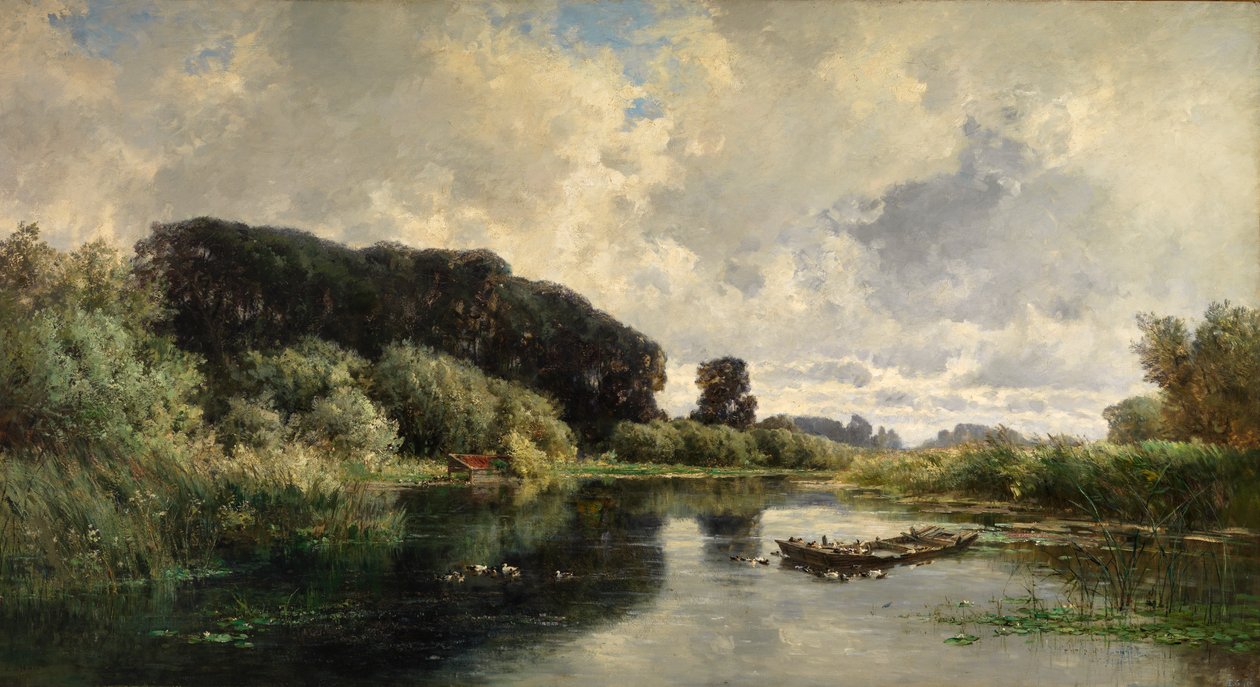 Vicinity of Vriesland (Holland) by Carlos de Haes