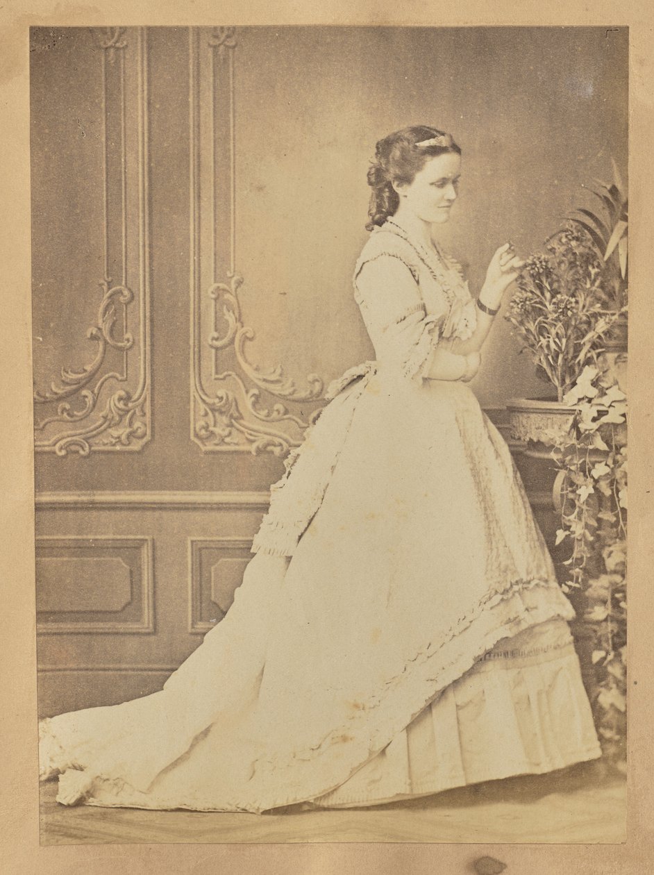 Elisabeth of Wied, Queen of Romania by Carol Szathmari