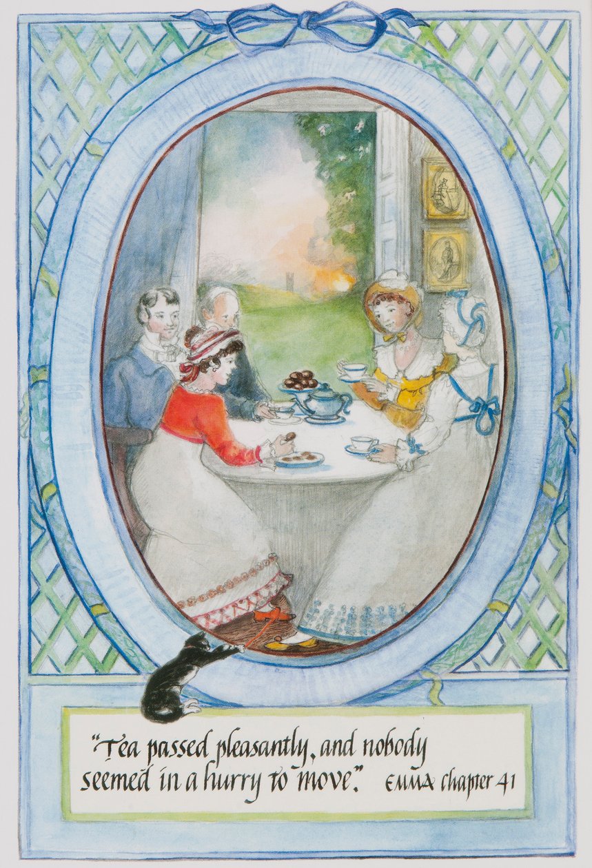 Tea Passed Pleasantly, and Nobody Seemed in a Hurry to Move, 2010 by Caroline Hervey Bathurst