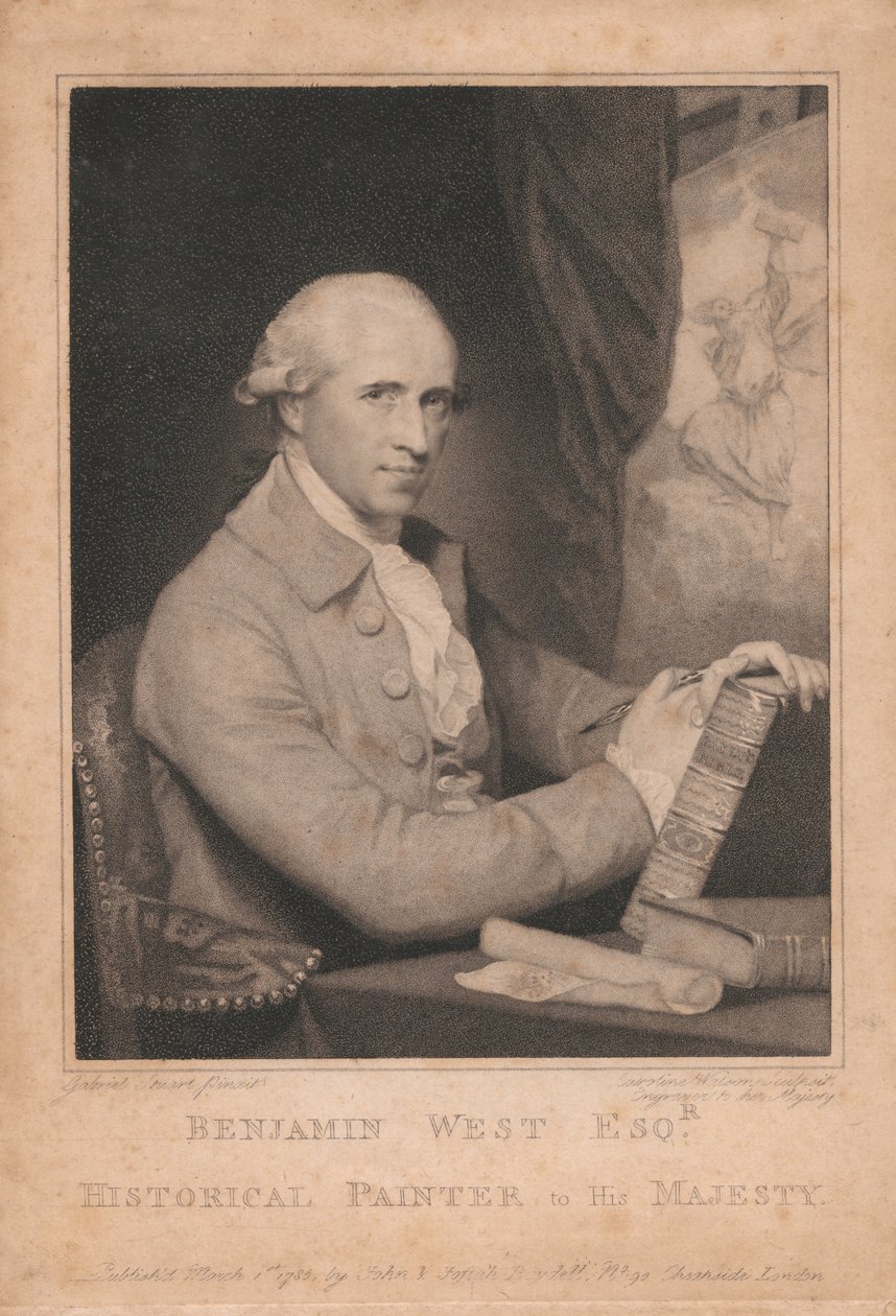 Benjamin West Esqr., Historical Painter to His Majesty by Caroline Watson