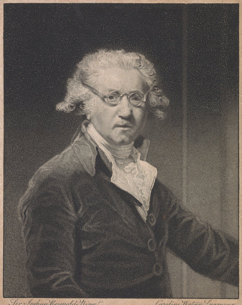 Sir Joshua Reynolds by Caroline Watson