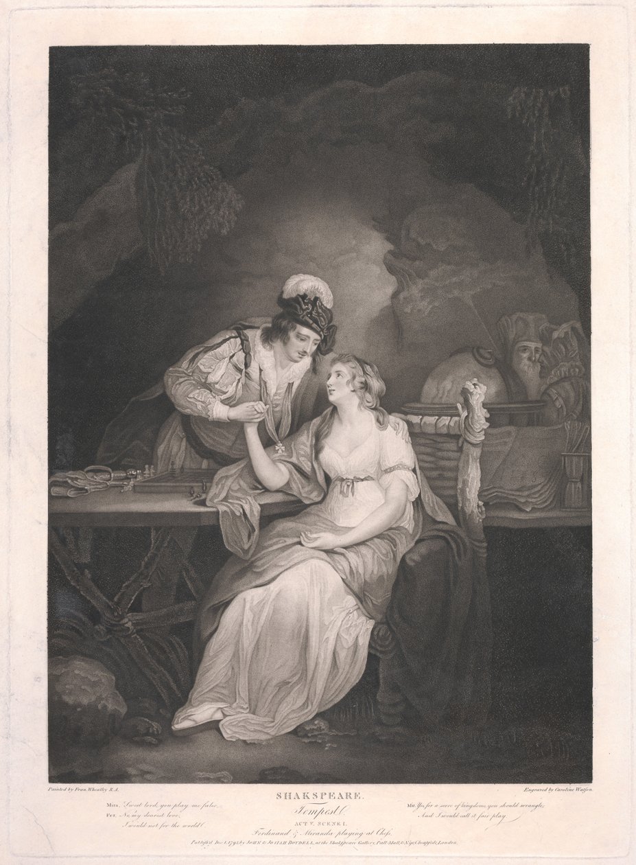 The Tempest, Act V, Scene I by Caroline Watson