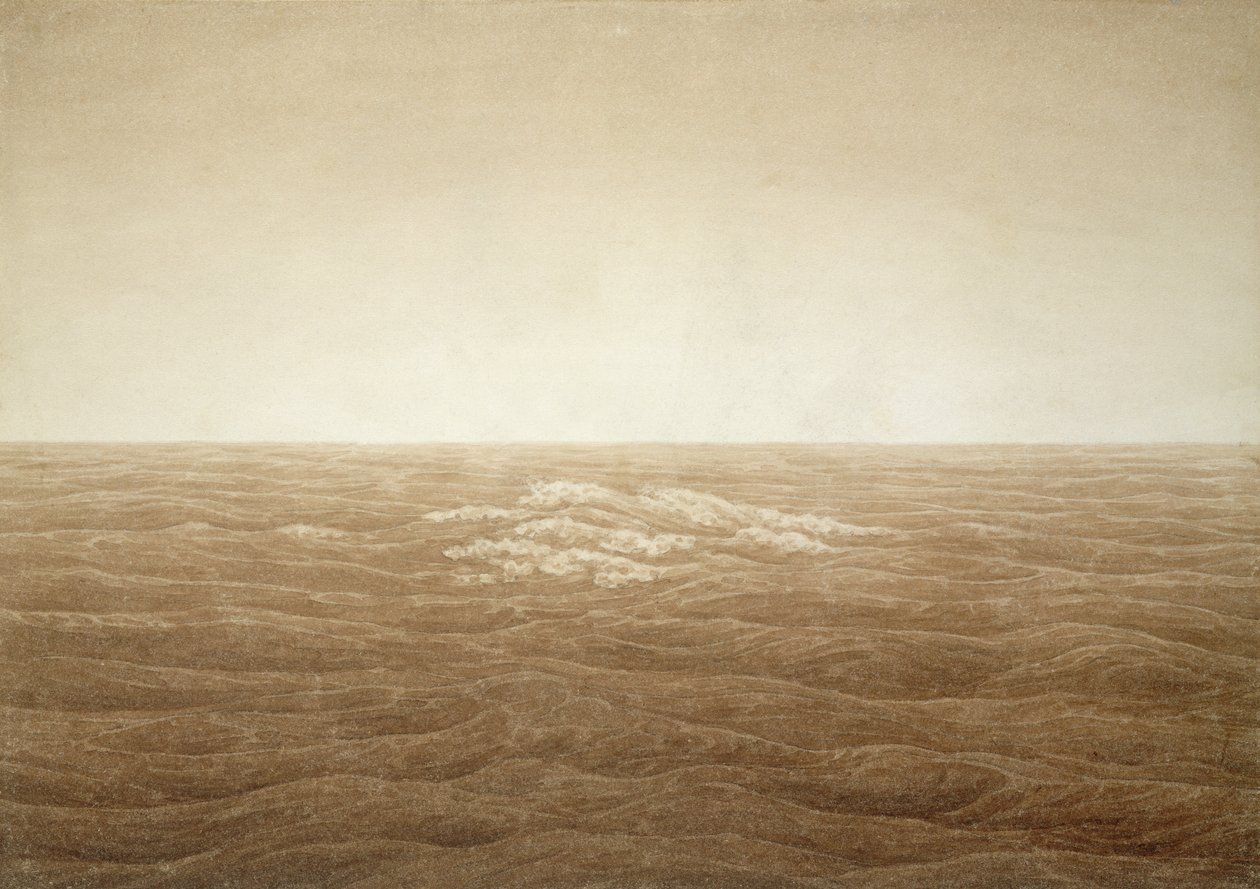 Sea at Sunrise by Caspar David Friedrich