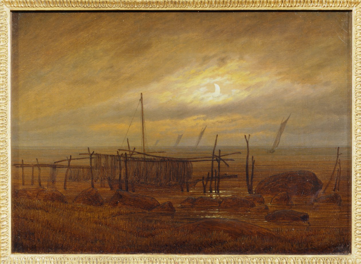 By the Sea by Caspar David Friedrich