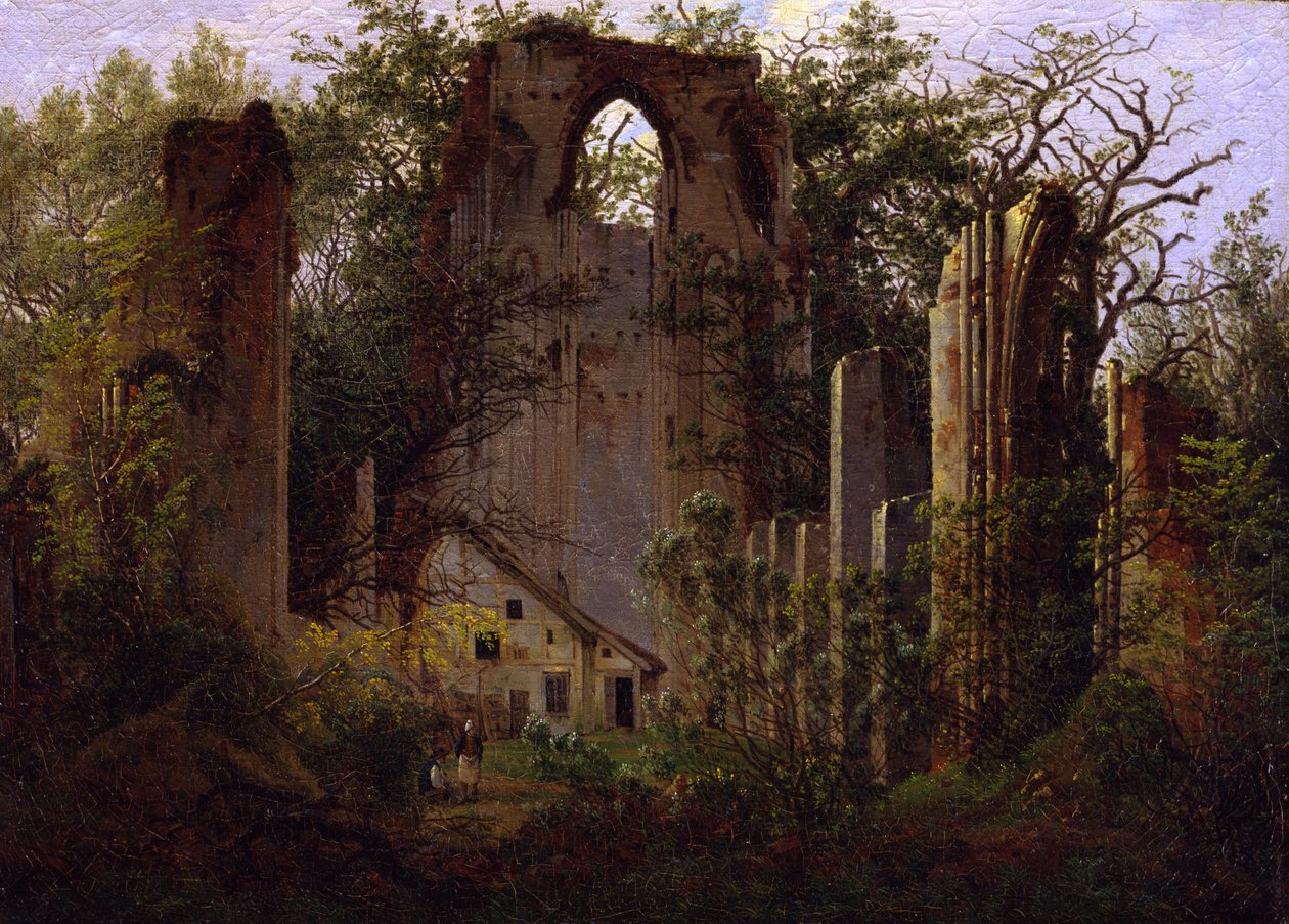 Ruins of Eldena by Caspar David Friedrich