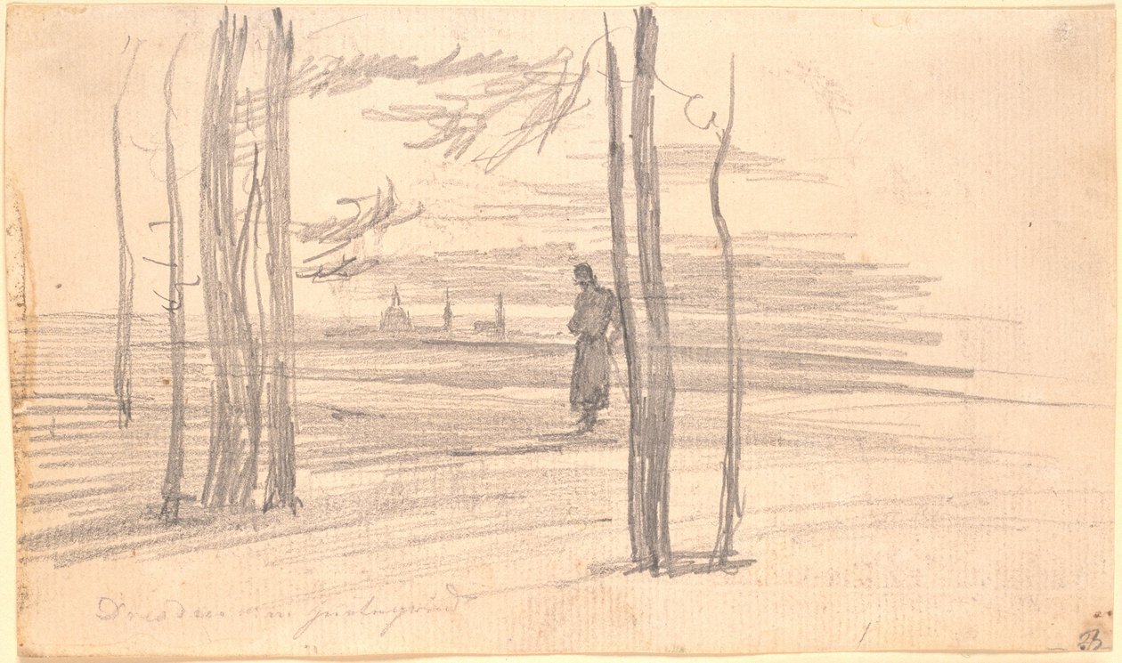 View over Dresden by Caspar David Friedrich