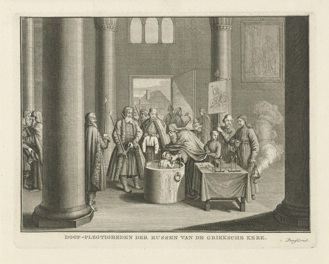The Baptism in Russia, Mid 18th century