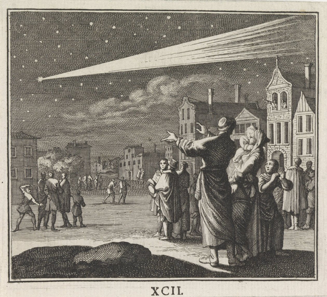 Emblem: Comet by Caspar Luyken