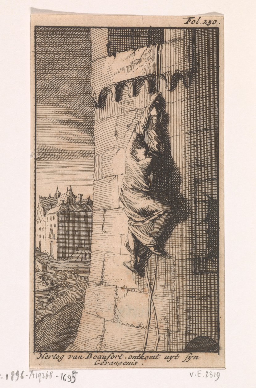 Escape of the Duke of Beaufort, 1648 by Caspar Luyken