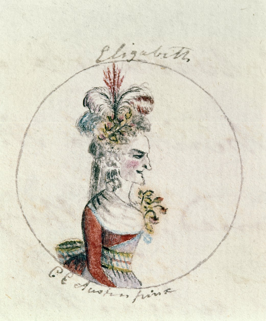Queen Elizabeth I, c.1790 by Cassandra Austen