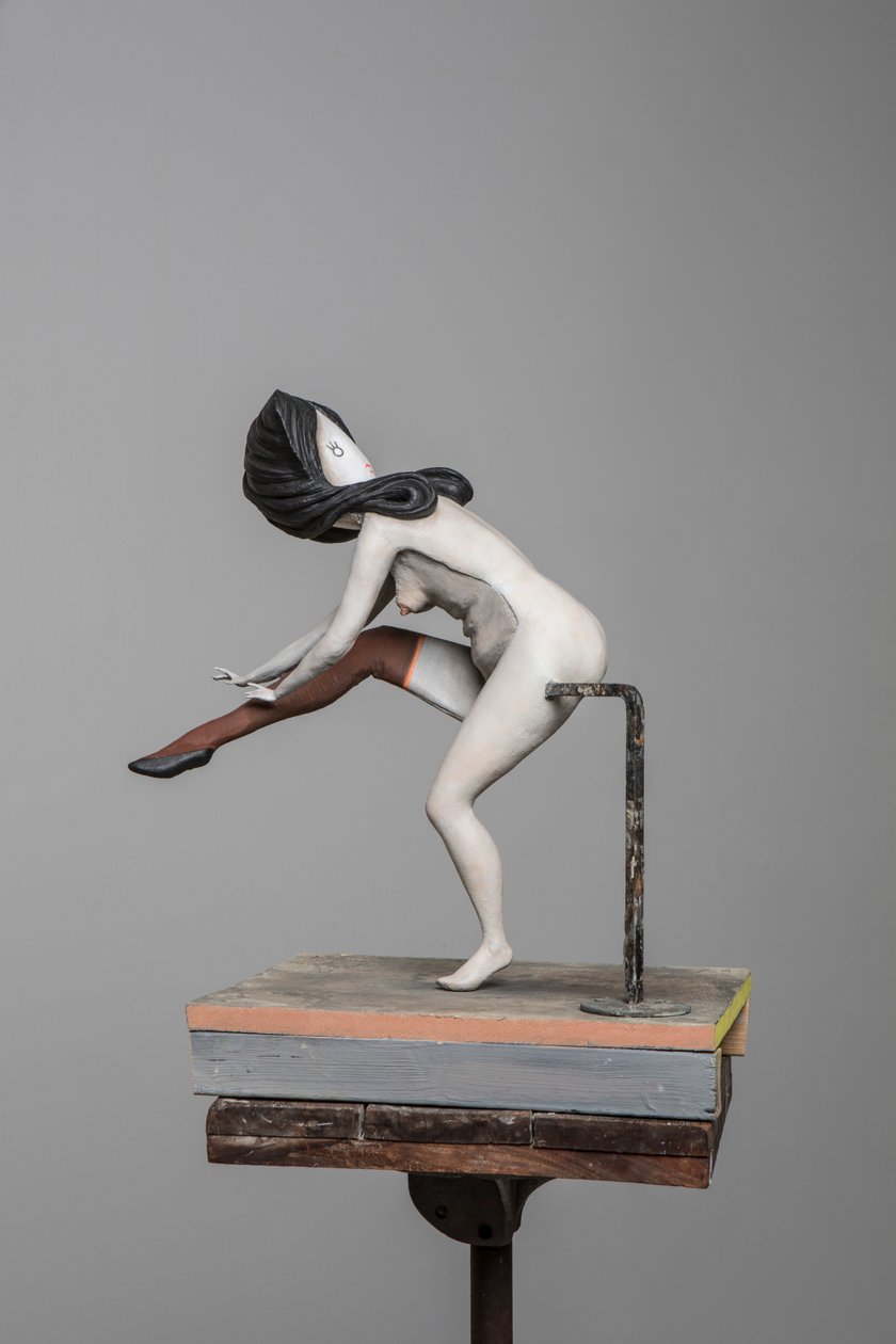 Degas Doll 5 by Cathie Pilkington