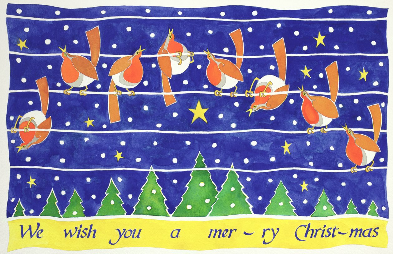 We Wish You A Merry Christmas by Cathy Baxter