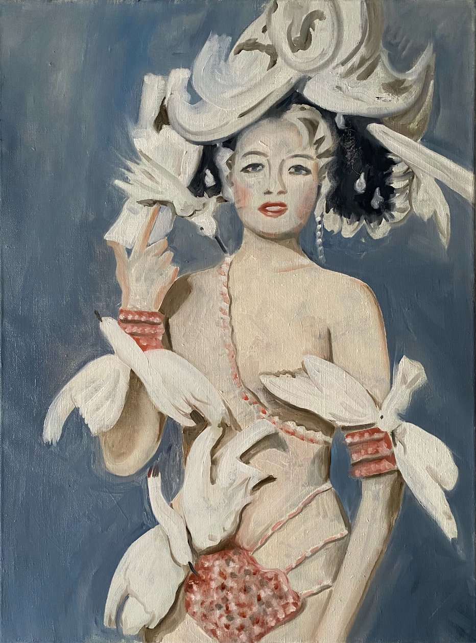 Showgirl, 2022 by Cathy Lomax