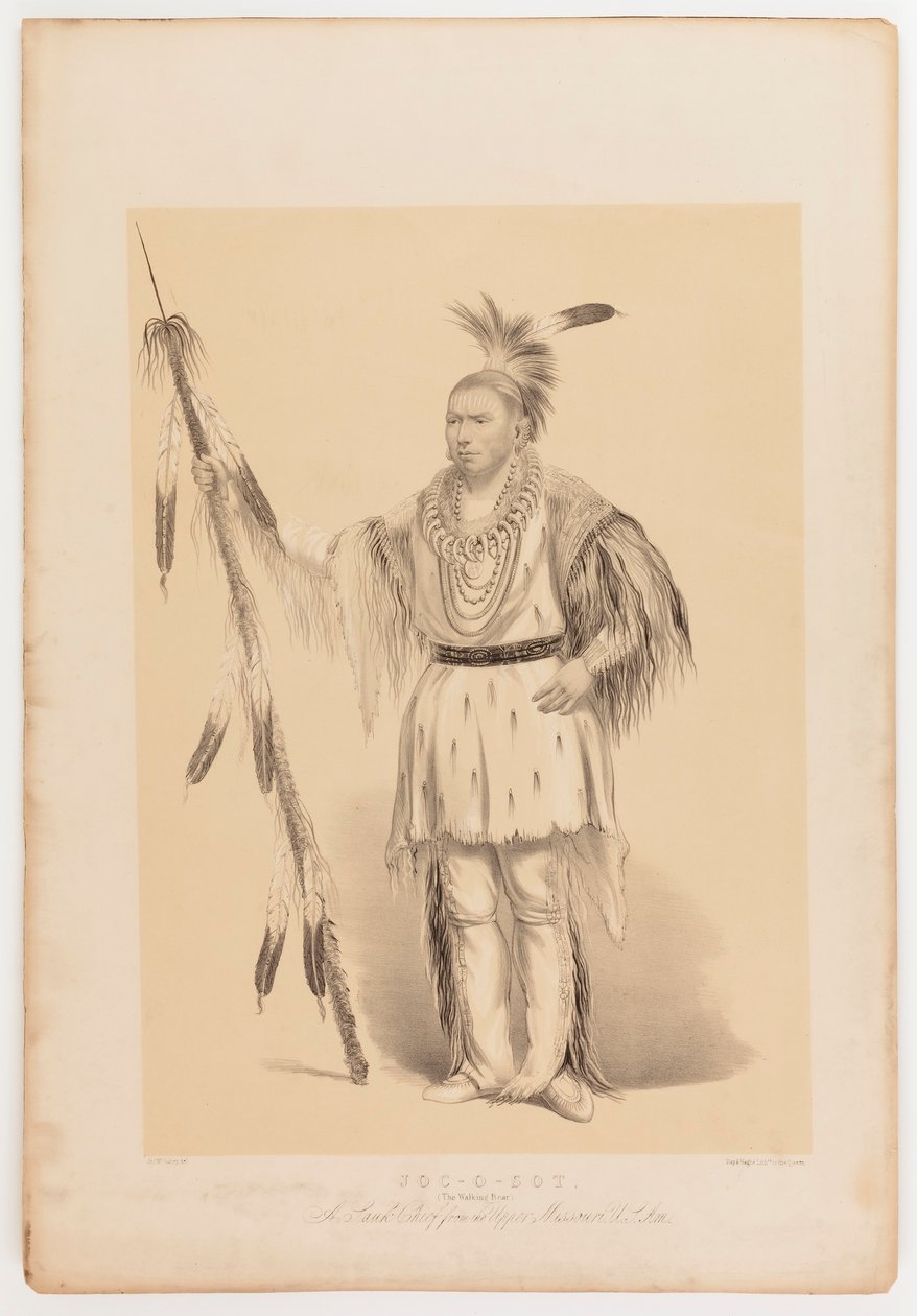 Joc-o-sot, the Walking Bear by Catlin, George