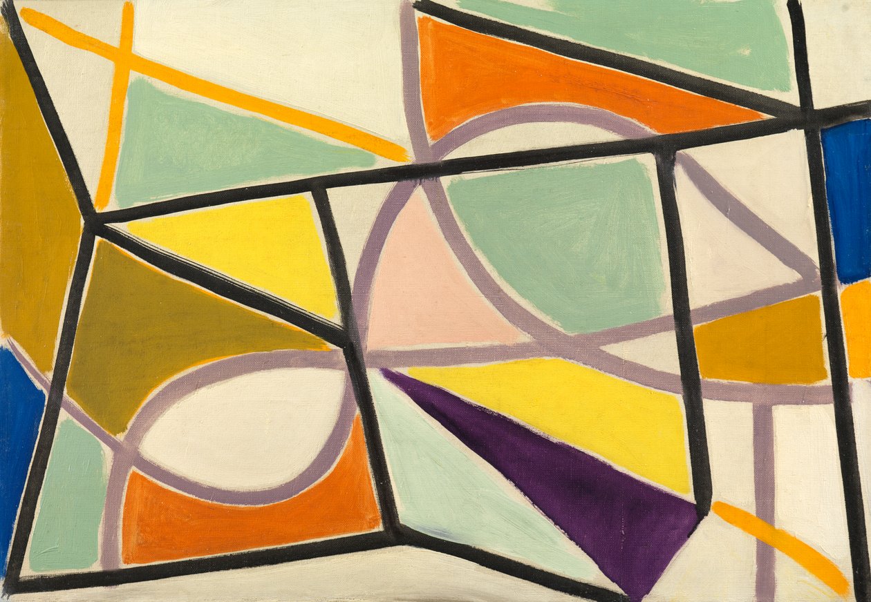 Composition, c.1952 by Caziel Caziel