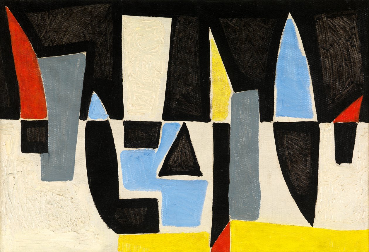 Composition, c.1952 by Caziel Caziel