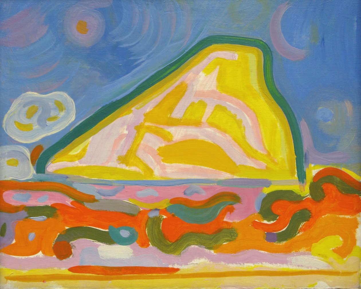 Mt Ste Victoire, c.1944 by Caziel Caziel