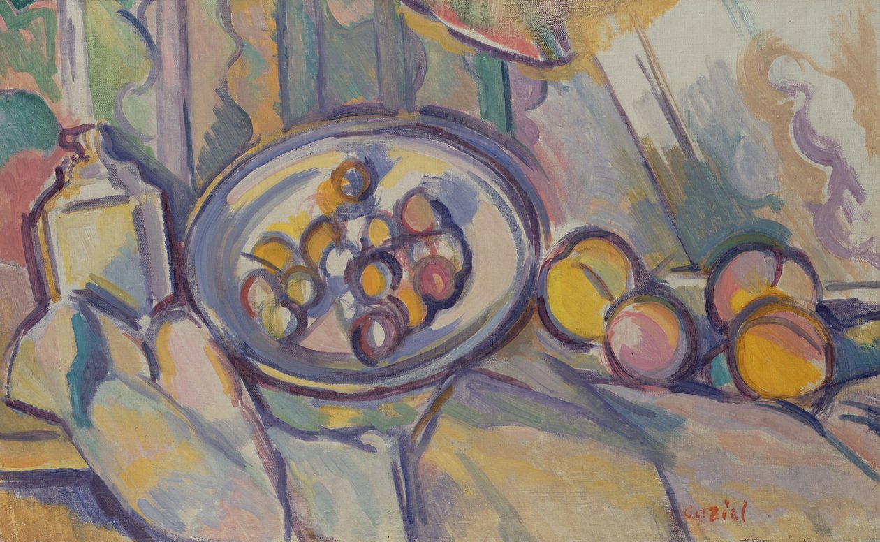 Still Life with Fruit by Caziel Caziel