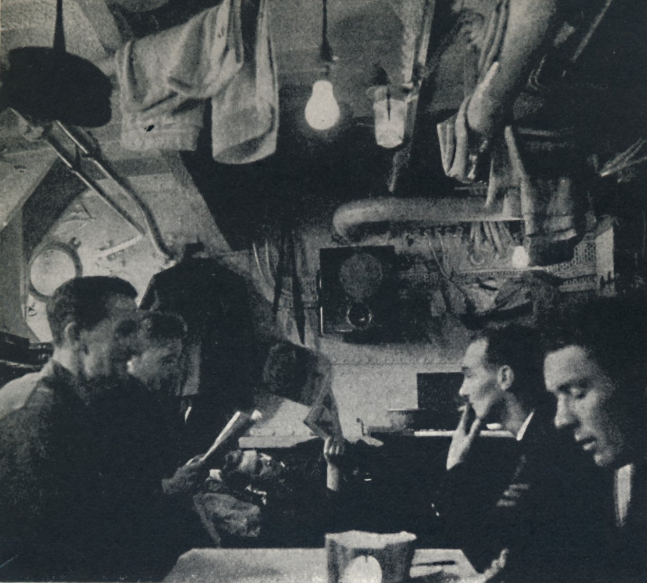 Functional use of space on the mess deck, 1941 by Cecil Beaton
