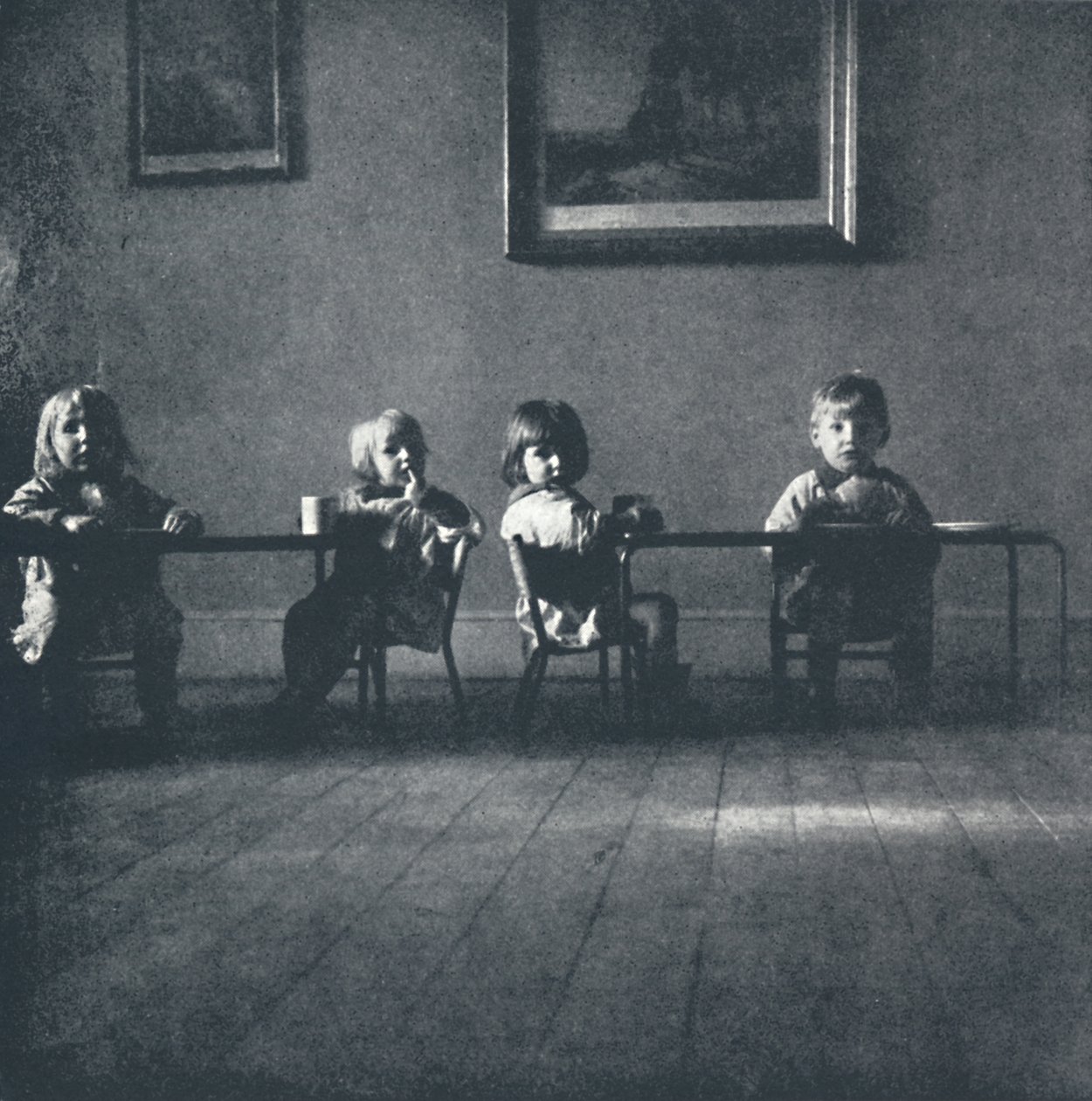Interior with Seated Figures by Cecil Beaton