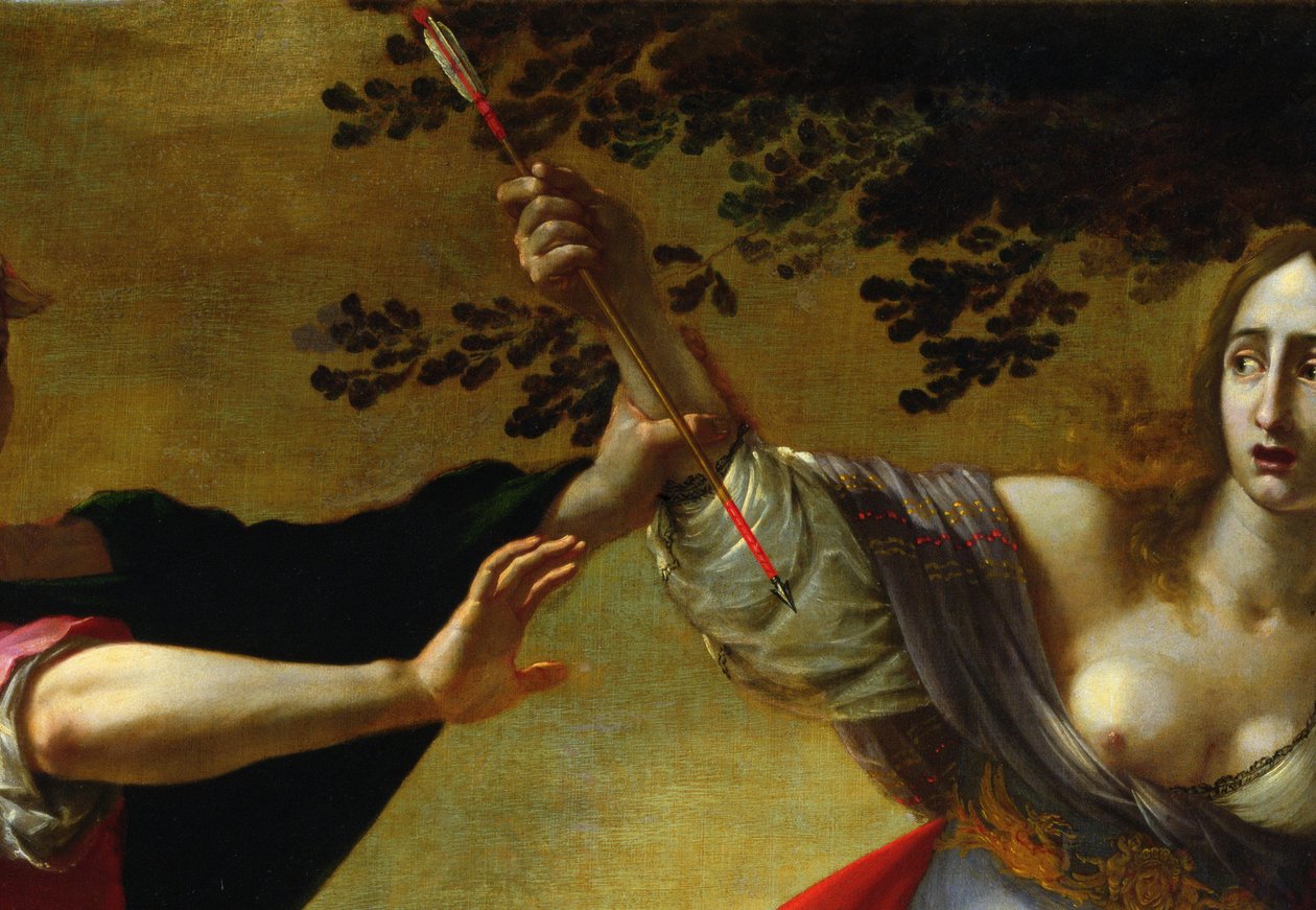 Rinaldo and Armida (detail) by Cesare Dandini
