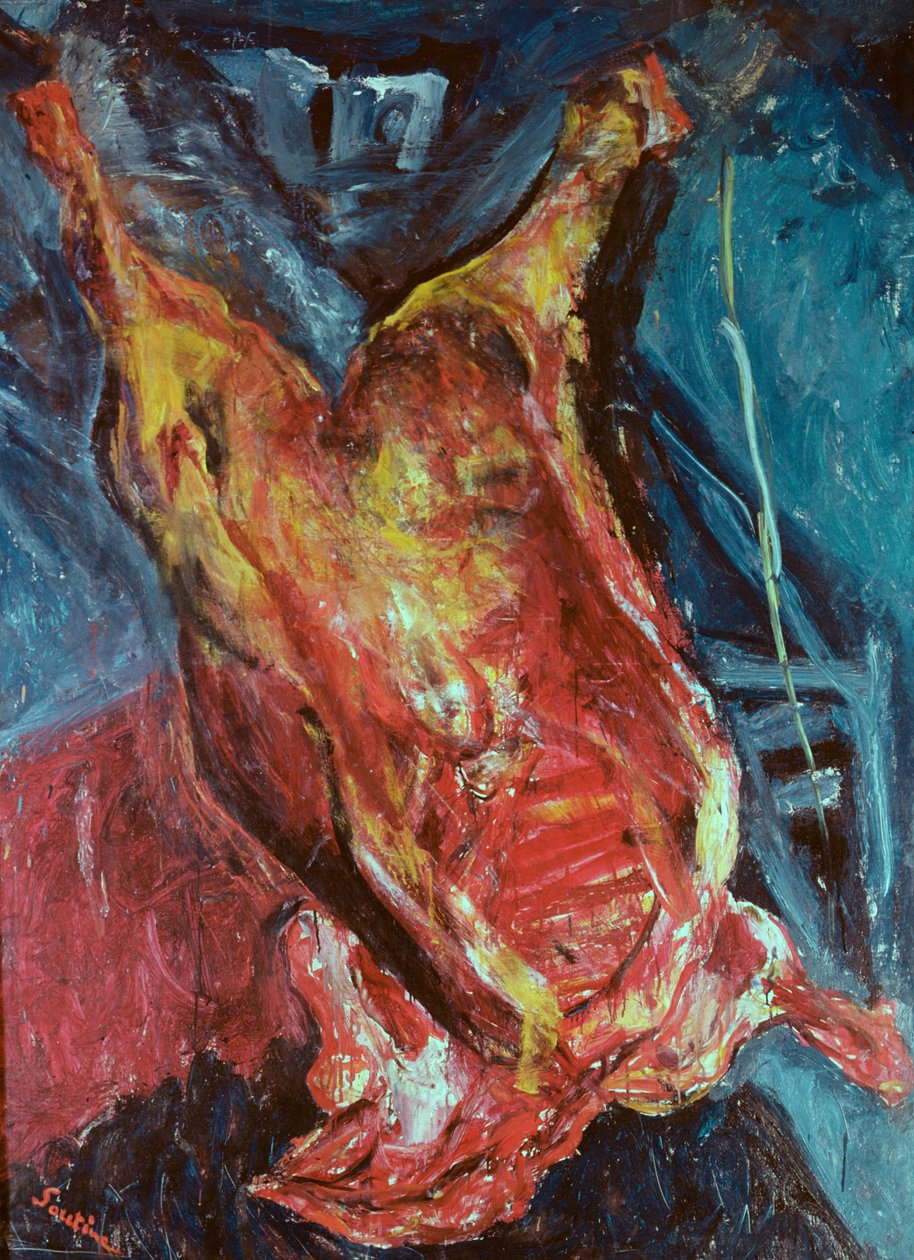 Beef Carcass by Chaim Soutine: Premium art reproduction