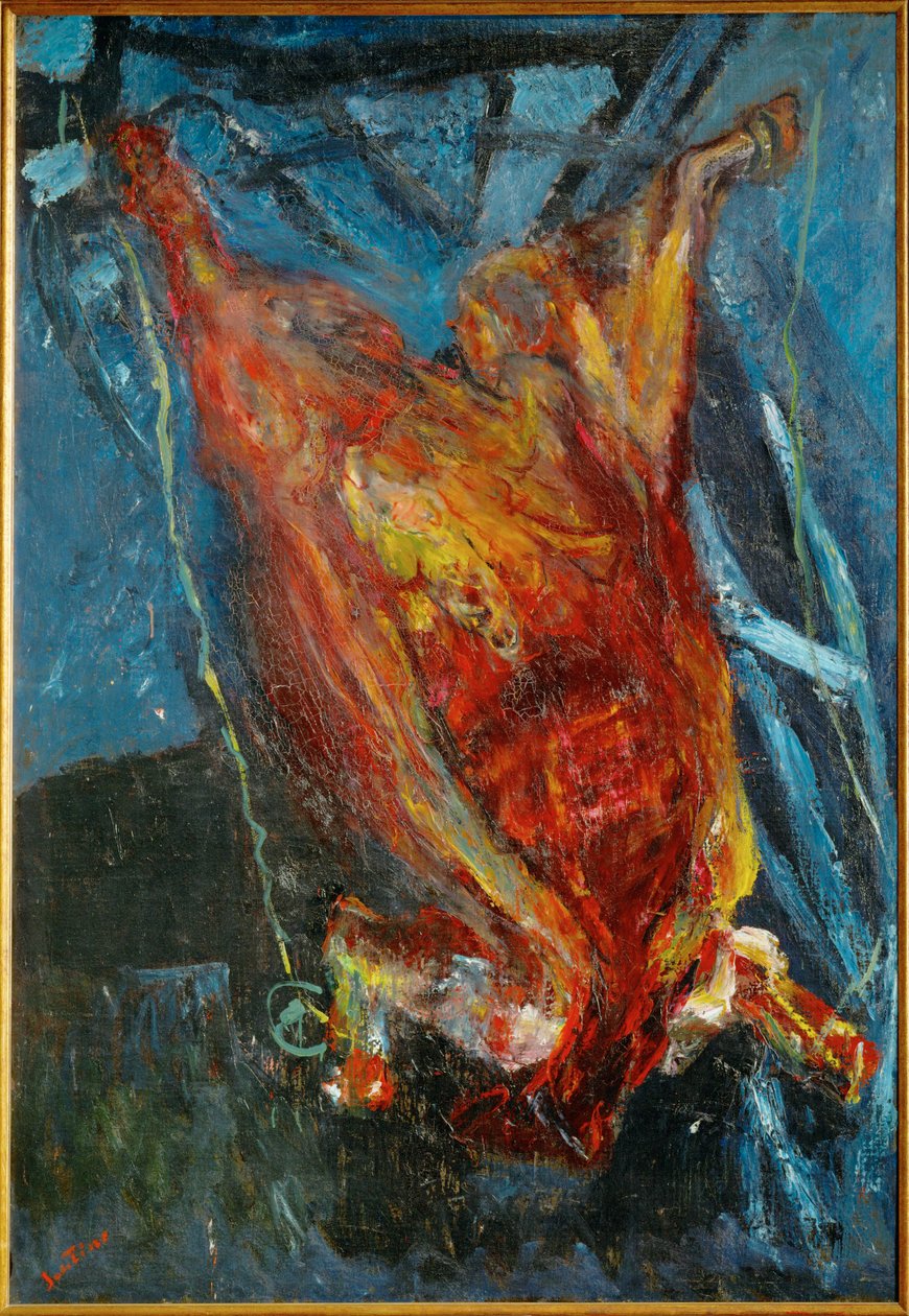 Slaughtered ox, c.1925 by Chaim Soutine