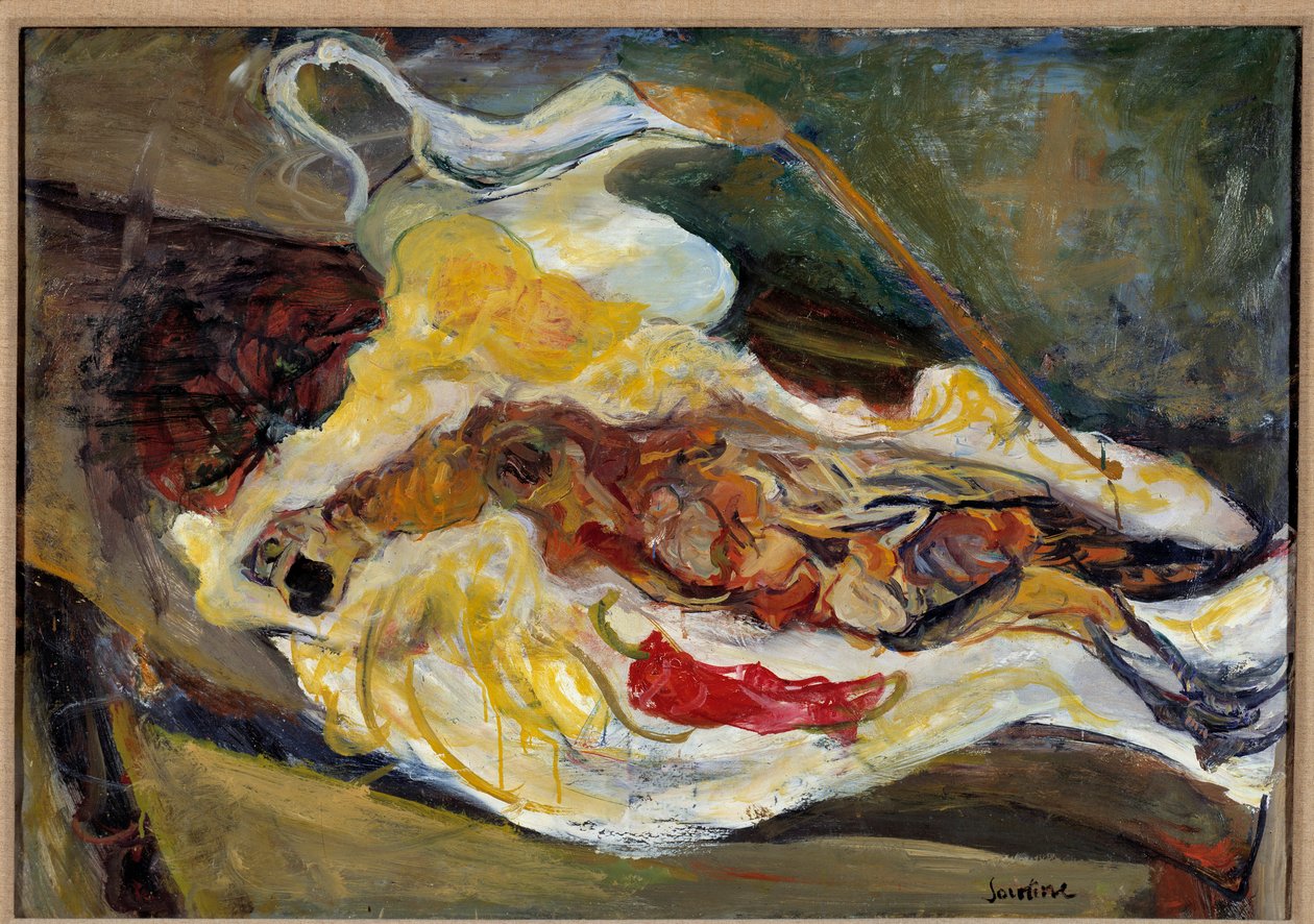 Still Life with Pheasant by Chaim Soutine