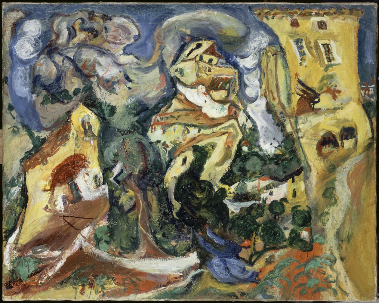 The Village by Chaim Soutine: Premium art reproduction