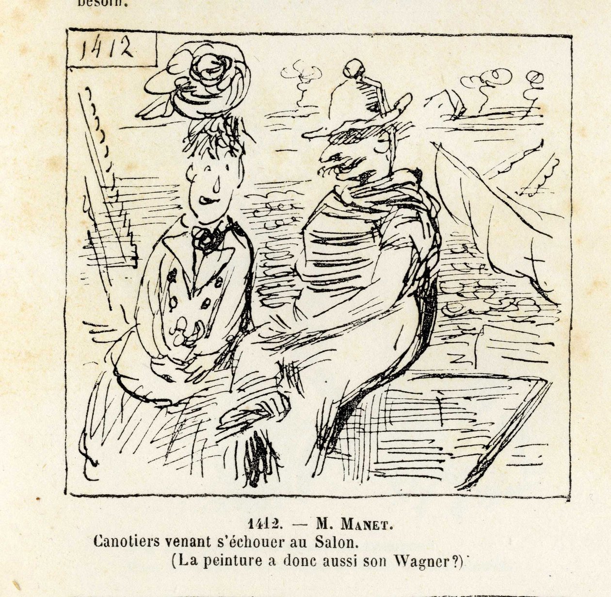 Parisian Chronicle (Cham) by Amédée de Noé
