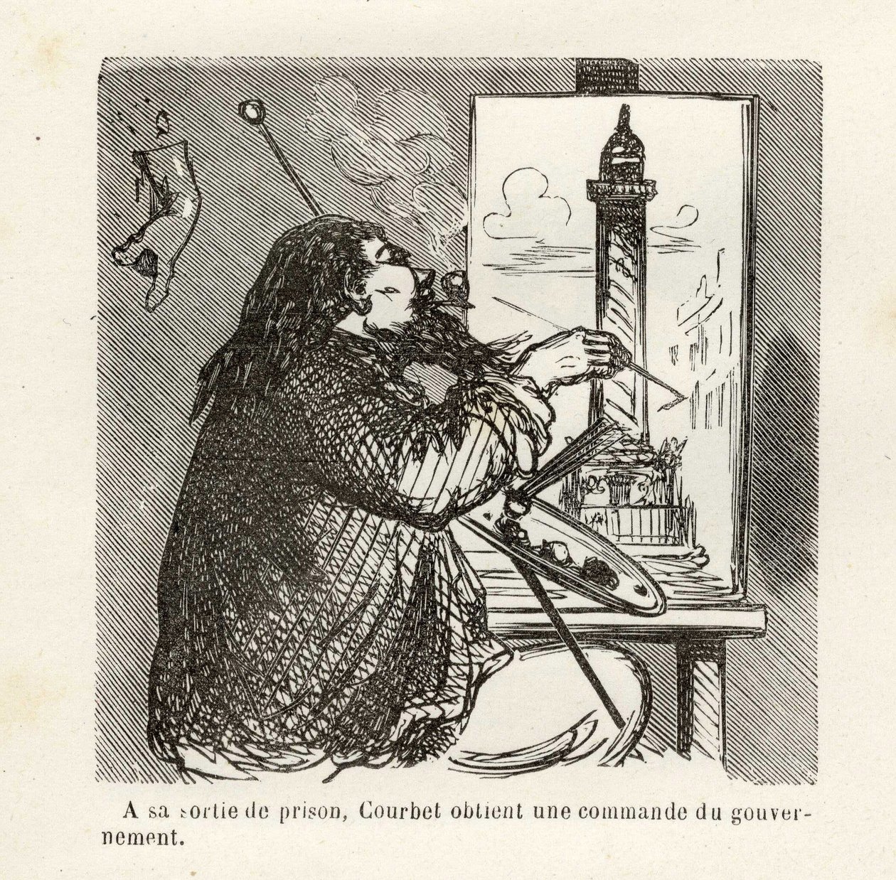 Parisian Chronicle (Cham) by Amédée de Noé