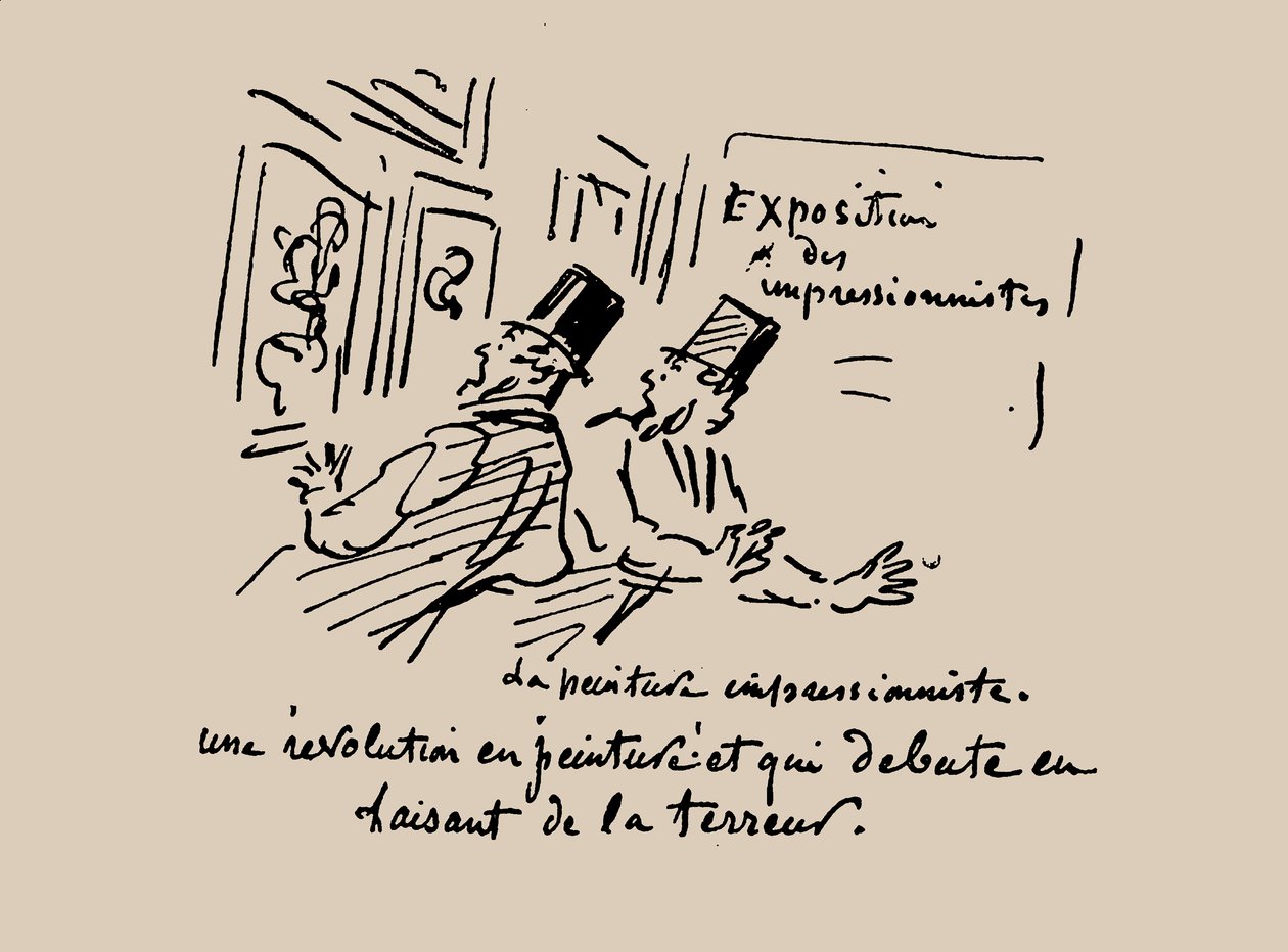 Revolution in Painting! And a Terrorizing Beginning. Le Charivari by Cham
