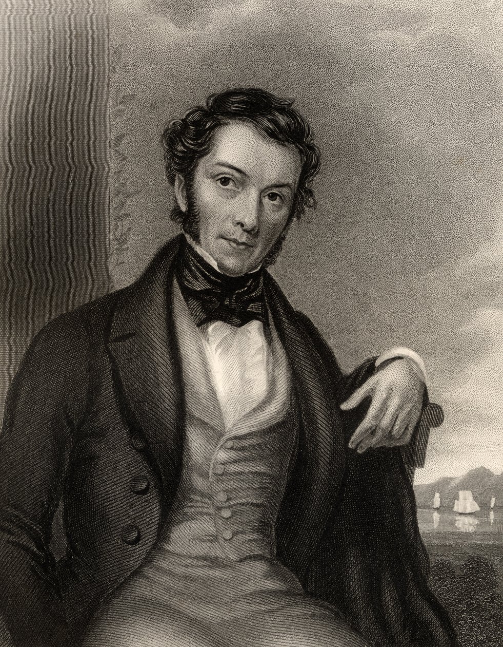 Richard Cobden, engraved by G. Adcock, from 