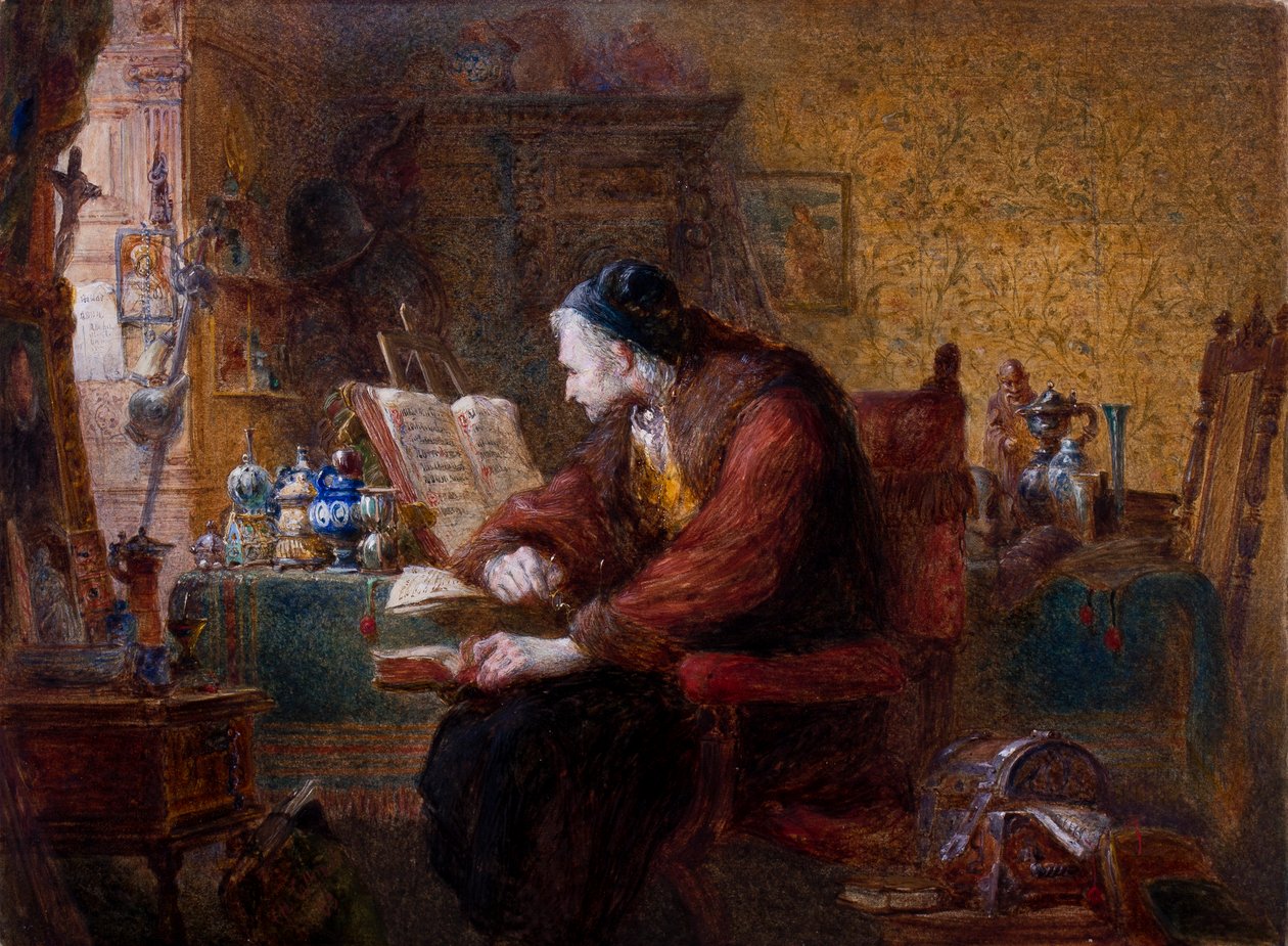 The Antiquarian, 1863 by Charles Cattermole