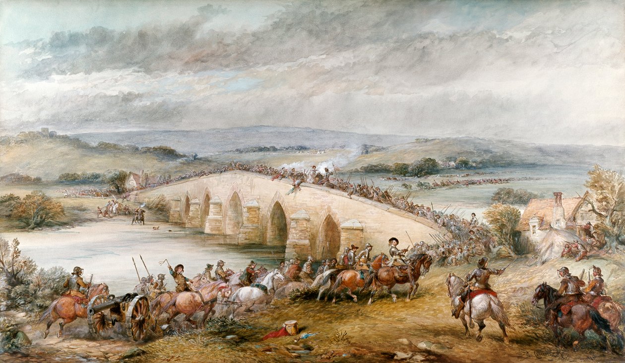 The Battle of Preston and Walton, August 17th, 1648 by Charles Cattermole